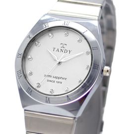 [TANDY] Sapphire Metal Watch TS 301 – Semi Sapphire Glass, Simple & Sophisticated Design, Perfect Couple Watch for Men & Women